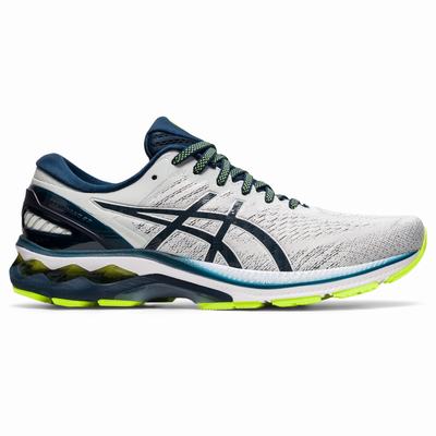 Asics Gel-Kayano 27 - Miesten Juoksukengät - Harmaat/Sininen